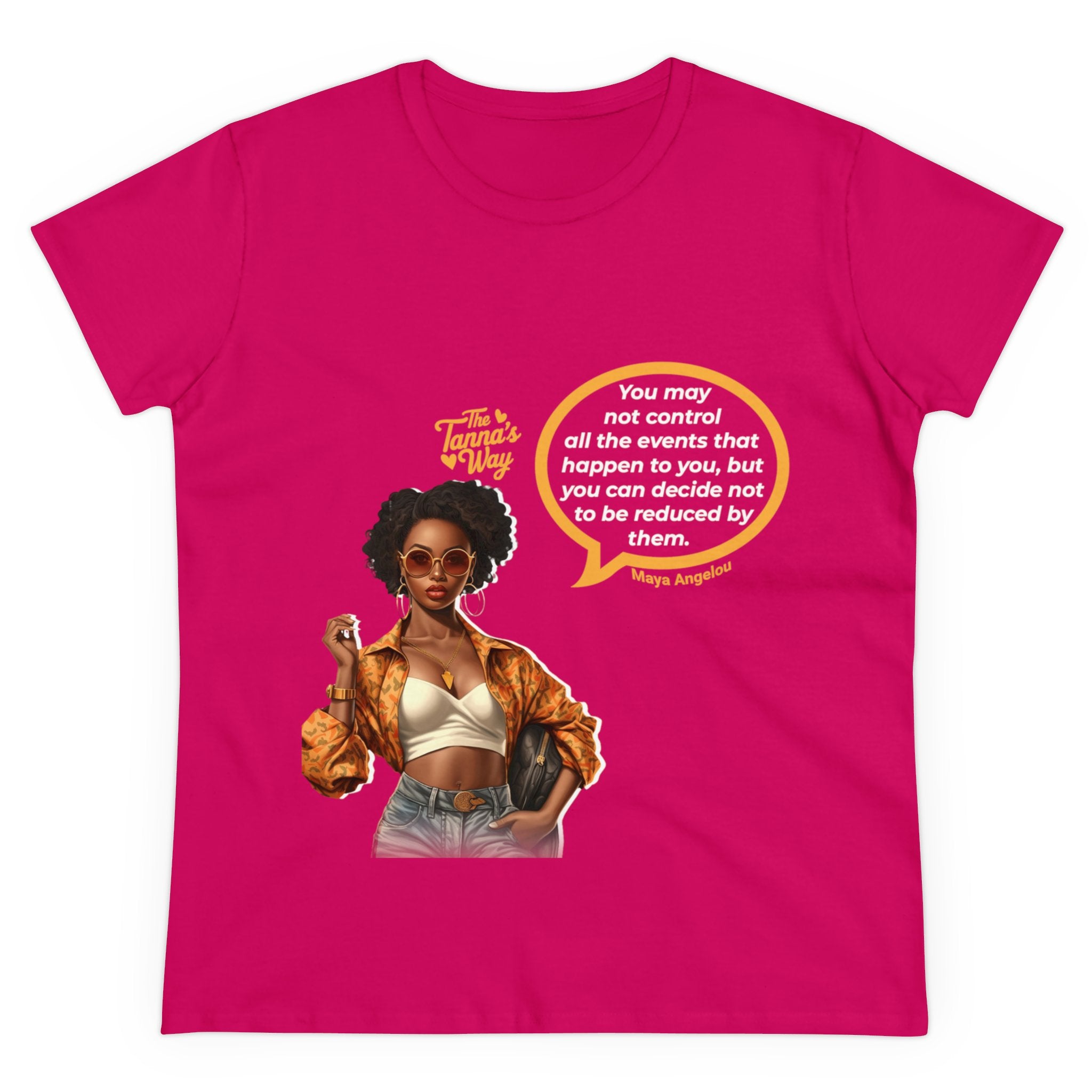 Maya Angelou | Women's Midweight Cotton Tee